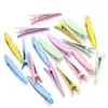 Presilhas Bico de Pato Sem Emendas Redondas de Duas Pontas, Presilhas de Cabelo Pintadas por Spray, Acessórios de Material para DIY, Presilhas de Cabelo Coloridas Doces Macaron Venda por Atacado para Crianças