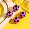 Sacapuntas de un solo agujero con forma de balón de fútbol transfronterizo, sacapuntas creativo de plástico de un solo agujero, regalo para estudiantes, juego de papelería, venta al por mayor