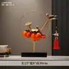 Ruyi de Caqui Chinês de alta qualidade elegante armário de TV para sala de estar decoração de bênção para casa decoração de inauguração de casa prosperidade Novo
