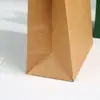 Bolsas de Papel Kraft para Regalos en Stock, Bolsas para Empaque de Regalos Navideños, Bolsas de Empaque Personalizadas para Llevar Té de Leche, Café y Bebidas
