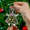 Decoraciones Decoración de Navidad Accesorios Entusiastas Boston Mascota Perro Colgante Acrílico Regalo Árbol de Navidad Perro
