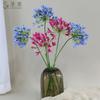 Flor de simulación loto de cien semillas sencillo europeo decoración del hogar adornos arreglo de flores suaves boda paisajismo accesorios de fotografía mayoreo