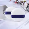 Esponja de Algodón Súper Suave para Polvos, Esponja para Polvos Sueltos, Esponja para Maquillaje en Polvo, Esponja No Absorbente para Base de Maquillaje, Brocha para Rubor, Esponja de Algodón de Terciopelo Peludo de Pelo Largo