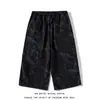 2026 Verano Nuevo Estilo Hombres Personalizados Tie-Dye Fresco Pantalones Cortos Holgados Talla Grande Por Encima de la Rodilla Pantalones de Hombre