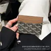 Bolsa para monedas de PU de venta directa doble cara al por mayor con cuero multi-tarjeta en stock marca de moda fábrica tarjetero comercio exterior