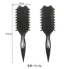 Pente Popular Transfronteiriço de Palha de Trigo com Almofada de Ar, Pente Fluffy para Styling de Cabeleireiro, Pente Definidor de Cachos com Elasticidade, Estoque Pronto do Fabricante