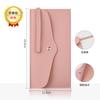 Bolsa de Almacenamiento para Brochas de Maquillaje, Bolsa de Sobre Portátil de Gama Alta, Brocha Portátil para Sombras de Ojos, Herramientas de Belleza, Bolsa de Almacenamiento de Cuero