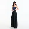 Calça Casual Tendência Americana Nova Primavera/Verão 2026, Confortável, Solta, Versátil, Relaxada, Comprimento Total, Emagrecimento, Listrada