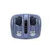 Dispositivo de terapia de pés para desobstrução de meridianos transfronteiriços, massageador de pés sem fio multifuncional para uso doméstico, máquina inteligente de terapia de pés com massagem por compressa quente