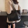 Bolsa Feminina da Moda Tecido Bolsa de Ombro de Mão 2025 Outono Nova Bolsa Tote de Grande Capacidade