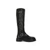Botas Altas de Tacón Grueso con Hebilla de Temporada Primer Encuentro para Mujer Botas de Caballero Nuevas Otoño/Invierno 2026 Botas Largas de Tacón Medio