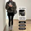Pantalones falda ajustados a la cadera de imitación de dos piezas con forro polar para mujer, nuevos leggings de invierno 2026, pantalones cálidos para uso en exteriores, pantalones falda integrados de otoño e invierno