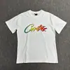 Camiseta Corteiz Série Alcatraz Manga Curta Logo Letra Estampada Gola Redonda Manga Curta