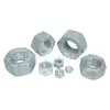 Suministro de fábrica GB6170-GB52 tuerca hexagonal galvanizada en caliente grado 8.8 tuerca de acero al carbono galvanizada en caliente tuerca