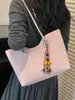 Bolsa de Ombro Grande Capacidade Moda Estilo Coreano Elegante para Trabalho e Dia a Dia Feminina 2026 Nova Bolsa de Ombro/Axila Bolsa Tote Simples