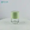 Atacado de fábrica de novos produtos cosméticos: Pote de creme de vidro de 50g, frasco de máscara capilar com fundo grosso, frasco de refil para viagem para cuidados com a pele