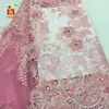 Nuevo Bordado Plano Ropa Infantil Tela Bordada para Mujer Mancha Estéreo Guardado a Mano Taladro de Uñas Tela Bordada con Hilo Multicolor