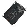 Tarjeta de Conversión Ngff a Sata Tarjeta de Conversión Msata+ Ngff Adaptador Sata a Ngff a Sata