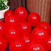Decoración del Día Nacional Globos de Látex para Centros Comerciales, Tiendas y Escuelas, Celebración del Evento del 10.1 Globos Rojos
