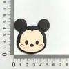 Cola Macia Desenho Animado Panda Sapatos com Furos Flor para Sapato Capa de Celular Copo de Água Isolante Cola em Creme Geladeira DIY Acessórios de Cabelo
