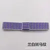 Suprimento em Estoque do Fabricante: Fita de Acessórios de Laço Unilateral Estilo Coreano de 1cm, Fita de Poliéster DIY Estilo Britânico em Preto e Branco