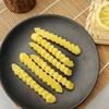 PVC Simulação Batatas Fritas Batatas Fritas Wolf Tooth Batatas Fritas Onduladas Modelo de Comida Acessórios Divertidos para Chaveiro