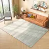 Tapete Impresso de Veludo Cristal Série Cinza Sala de Estar Sofá Mesa de Centro Tapete Fitness Corda de Pular Tapete Grande de Chão