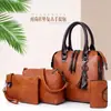 Set de Varias Piezas 2022 Nuevo de Moda Tendencia Bolsos para Mujer Retro Simple Bolso para Suegra Bolso Bandolera Hombro Cruzado Tendencia Transfronteriza