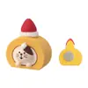 Ímã de Geladeira Gato Fofo Estilo Japonês Ins Alto Valor Magnético 3D Pão Assando Bolo Decoração de Cozinha Metabo