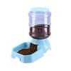 Comedero automático para mascotas gran capacidad base de plástico antideslizante para comida dispensador de agua para mascotas cuenco para perro cuenco para gato 3.8L