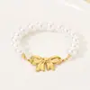 Pulseira de Aço Inoxidável Estilo Oceano Transfronteiriça Europeia e Americana Estilo Ins Luxo Acessível Estéreo Alto Padrão Golfinho Pulseira Personalizada Feminina