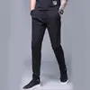 Pantalones Casuales Rectos Sueltos de Talla Grande Finos de Verano Talla Grande Modernos Versátiles de Seda de Hielo Transpirables para Hombre Comercio Exterior Transfronterizo