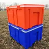 Caja Isotérmica para Llevar Puesto Comercial Plástico 60 Litros Entrega de Comida Grande Refrigeración para Alimentos Delivery Panes al Vapor Arroz Exterior