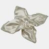 Diadema cuadrada de perla elegante de estilo francés, accesorios para el cabello de alta gama para mujer, elegante cuerda de satén para el cabello, banda de goma para el cabello con lazo grande.
