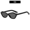 Nuevas gafas de sol cuadradas de montura pequeña de estilo europeo y americano de alta gama, populares entre los influencers, gafas de sol de moda retro casual a la moda transfronterizas