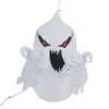Modelo de Ar Inflável Popular da Amazon para Halloween 120cm Escalada na Janela Fantasma Branco de Olhos Vermelhos Modelo de Ar Fantasma Modelo de Ar Fantasma