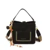 Bolso de Mano de Diseño Nicho Bolso Pequeño para Mujer 2025 Nuevo Otoño e Invierno Bolso de Hombro Versátil Moda Bandolera Tipo Cubo