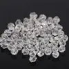 Cuentas de Cristal de Vidrio con Forma de Rombo de 4/5/6/8 mm Rosa Transparente Materiales de Decoración para Ropa Accesorios para el Cabello de Novia DIY
