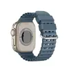 Adecuado para correas de Apple Watch, correas de Ultra Watch, correas de reloj deportivo S11, correas de silicona transpirables con agujeros tipo océano para Apple