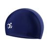 Gorro de Natación Jiehu Gorro de Natación Tejido Venta al por Mayor por Lotes Gorro de Tela Color Sólido con Patrón Gorro de Natación para Hombres y Mujeres Cómodo y No Elástico