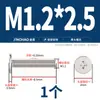 Tornillos de Cabeza Plana Delgada niquelados, de Forma Delgada, de Borde Delgado, Cabeza Plana Grande, Cabeza Plana Negra, Tornillos Phillips, Cabeza Plana M2M3M4M5M6