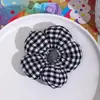 Goma para el pelo estilo coreano con diseño de flor tridimensional para niños, Moño relleno de algodón, Lindo accesorio para el pelo