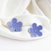 Estilo ins coreano cor de fruta contraste fofo acrílico flor grande DIY Joias Artesanais acessórios para brincos material
