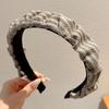 Faixa de Cabeça de Verão Sense Color de Alta Qualidade Acessório de Cabeça Diário para Mulheres Acabamento de Cabelos Quebradiços Presilha de Cabelo Antiderrapante para Lavar o Rosto Elástico de Cabelo Faixa de Cabeça