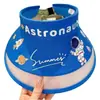 Chapéu de Sol Infantil com Ventilador, Chapéu de Sol de Verão Ultraman com Proteção Solar para Meninos, Meninos Bebês, Chapéu de Sol com Topo Aberto para Meninas
