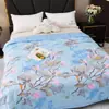Oferta Especial Aire Acondicionado de Verano Colcha de Verano Algodón Lavable Persona Sola Dormitorio de Verano Doble Primavera Otoño Invierno Estilo Colcha Pura Delgada