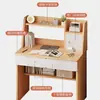 Mesa de computador de mesa pequeno quarto de estudante casa simples mesa moderna estante mesa integrada pequeno apartamento escrivaninha