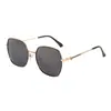 Gafas de sol adelgazantes de montura grande para mujer Modelo nuevo 2026 Estilo de alta gama con gafas de sol polarizadas graduadas para miopía Protección UV