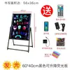 Quadro de Escrita Eletrônico LED Quadro Negro Fluorescente Quadro de Publicidade Quadro Negro Pequeno Luminoso Tipo Suporte Letras Fluorescentes