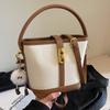 Bolso de Mujer 2026 Nuevo Estilo Bolso Cruzado Otoño e Invierno Bolso Cubo Versátil Bolso Retro de Gama Alta Bolso de Hombro Popular